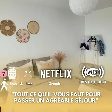 Studio Cosy Proche Metro Aubervilliers
